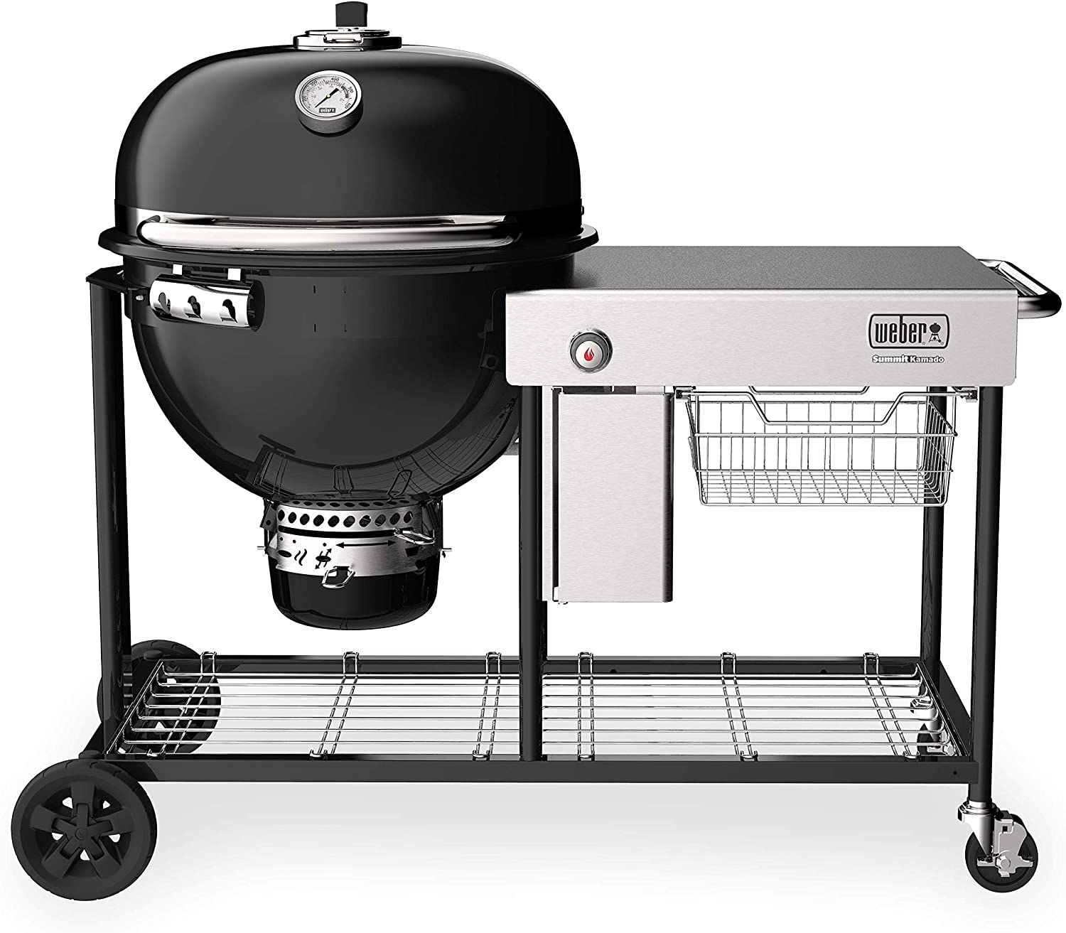 Weber Summit Kamado S6 Charcoal Grilling Center